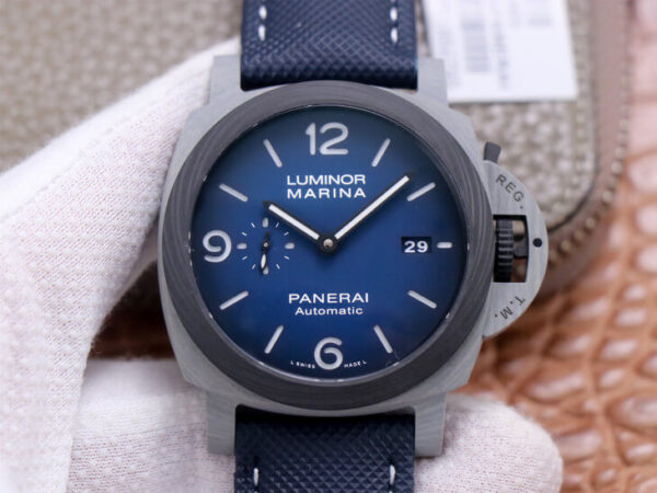 Panerai Luminor PAM1663 VS Factory Hot Replica Watches Blue Strap - Hot Replica Watches