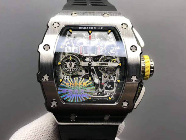 Richard Mille RM11-03 KV Factory Hot Replica Watches Black Strap - Hot Replica Watches