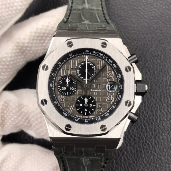 Audemars Piguet Royal Oak Offshore 26470ST.OO.A104CR.01 JF Factory Hot Replica Watches Silver Case - Hot Replica Watches