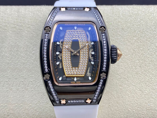 Richard Mille RM 07-01 RM Factory Hot Replica Watches White Strap - Hot Replica Watches