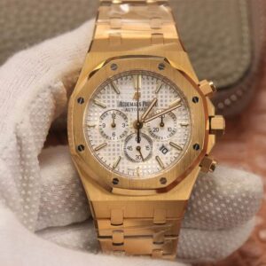 Audemars Piguet Royal Oak 26320BA.OO.1220BA.01 OM Factory Hot Replica Watches Gold Case - Hot Replica Watches