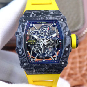 Richard Mille RM35-02 ZF Factory Hot Replica Watches Yellow Strap - Hot Replica Watches