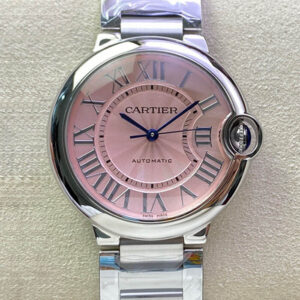 Cartier Ballon Bleu WSBB0007 3K Factory Hot Replica Watches Pink Dial - Hot Replica Watches