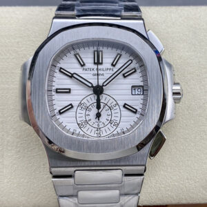 Patek Philippe Nautilus 5980/1A-019 PPF Factory Hot Replica Watches Silver Case - Hot Replica Watches