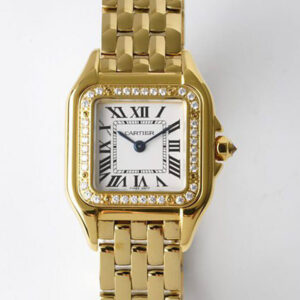 Cartier Panthere WJPN0015 BV Factory Hot Replica Watches White Dial - Hot Replica Watches