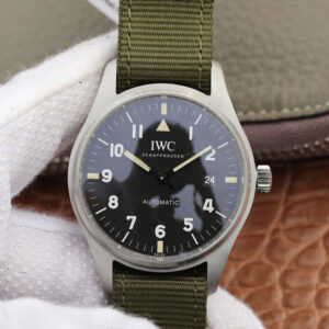 IWC Pilot IW327007 M+ Factory Hot Replica Watches Green Strap - Hot Replica Watches