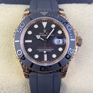 Rolex Yacht Master M126655-0002 VS Factory Hot Replica Watches Black Dial - Hot Replica Watches
