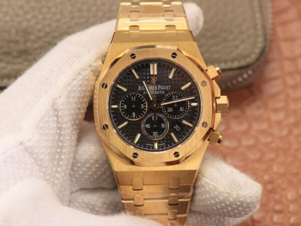 Audemars Piguet Royal Oak 26320BA OM Factory Hot Replica Watches Gold Case - Hot Replica Watches