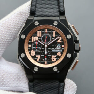 Audemars Piguet Royal Oak Offshore 26378IO.OO.A001KE.01 JF Factory Hot Replica Watches Black Case - Hot Replica Watches
