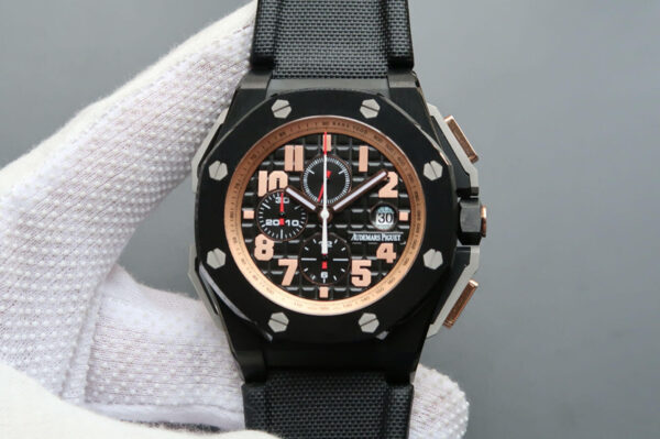 Audemars Piguet Royal Oak Offshore 26378IO.OO.A001KE.01 JF Factory Hot Replica Watches Black Case - Hot Replica Watches