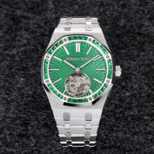 Audemars Piguet Royal Oak 26532IC.EE.1220TI.01 R8 Factory Hot Replica Watches Green Dial - Hot Replica Watches