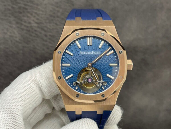 Audemars Piguet Royal Oak R8 Factory Hot Replica Watches Blue Strap - Hot Replica Watches