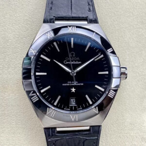 Omega Constellation 131.33.41.21.01.001 VS Factory Hot Replica Watches Black Strap - Hot Replica Watches