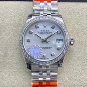 Rolex Datejust M278384RBR-0008 TW Factory Hot Replica Watches Mother-Of-Pearl Dial - Hot Replica Watches