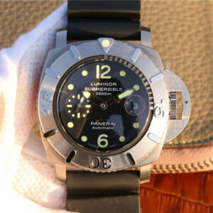 Panerai Submersible PAM 00194 VS Factory Hot Replica Watches Black Strap - Hot Replica Watches