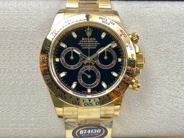 Rolex Daytona M116508-0004 BT Factory Hot Replica Watches Black Dial - Hot Replica Watches