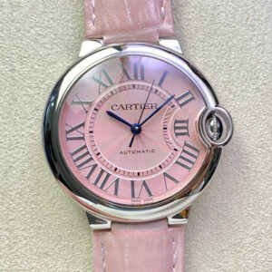 Cartier Ballon Bleu WSBB0007 3K Factory Hot Replica Watches Pink Dial - Hot Replica Watches