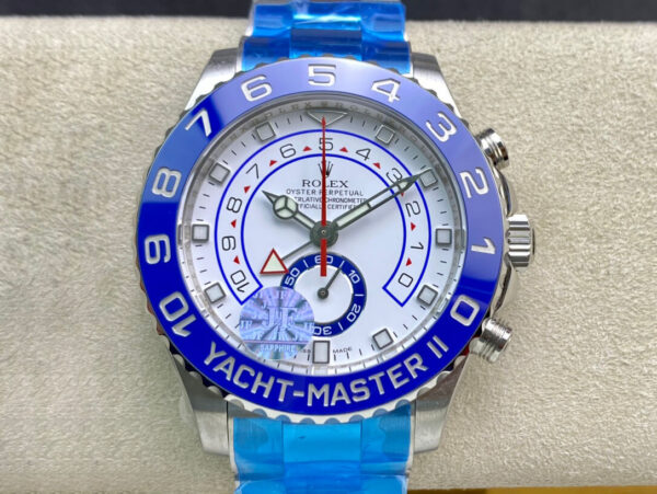 Rolex Yacht Master M116680-0002 JF Factory Hot Replica Watches Blue Case - Hot Replica Watches