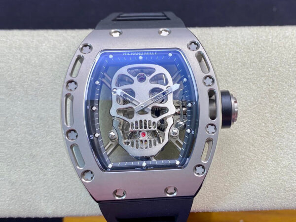 Richard Mille RM052 EUR Factory Hot Replica Watches Silver Case - Hot Replica Watches