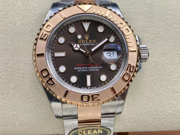 Rolex Yacht Master M126621-0001 Clean Factory Hot Replica Watches Brown Dial - Hot Replica Watches