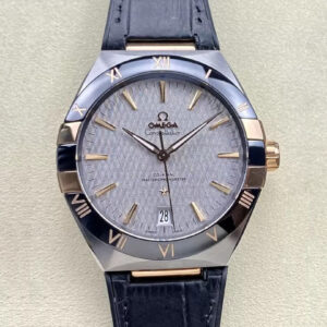 Omega Constellation 131.23.41.21.06.001 VS Factory Hot Replica Watches Black Strap - Hot Replica Watches