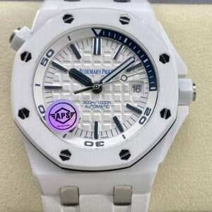 Audemars Piguet Royal Oak Offshore 15707CB.OO.A010CA.01 APS Factory Hot Replica Watches White Case - Hot Replica Watches