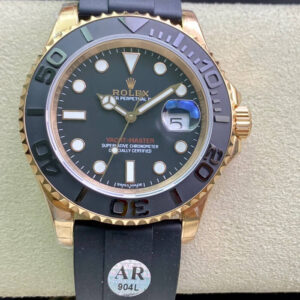 Rolex Yacht Master 116655 AR Factory Hot Replica Watches Black Case - Hot Replica Watches