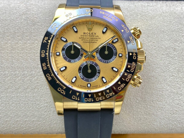 Rolex Daytona M116518LN-0048 BT Factory Hot Replica Watches Black Strap - Hot Replica Watches