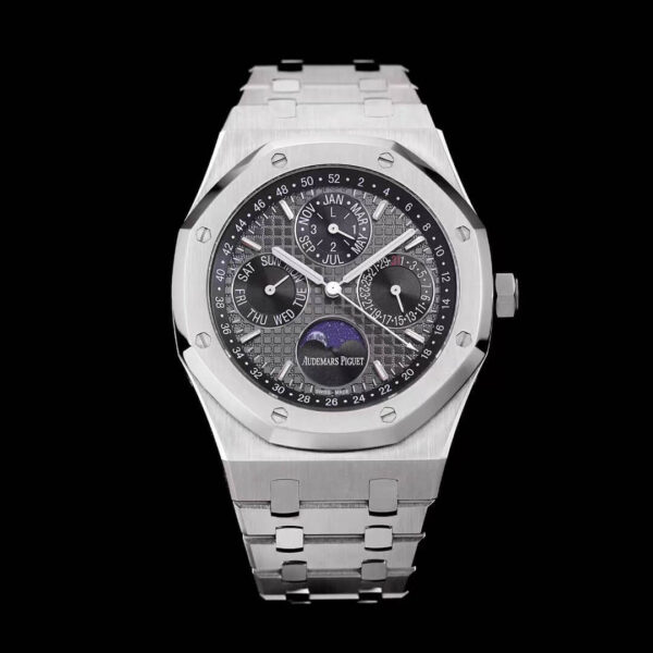 Audemars Piguet Royal Oak 26609TI.OO.1220TI.01 APS Factory Hot Replica Watches Black Gray Dial - Hot Replica Watches