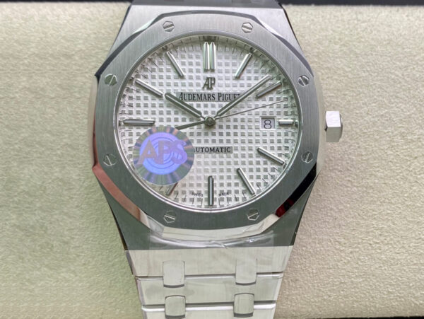 Audemars Piguet Royal Oak 15400ST.OO.1220ST.02 APS Factory Hot Replica Watches Silver Case - Hot Replica Watches