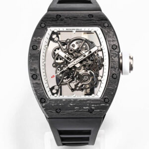 Richard Mille RM055 BBR Factory Hot Replica Watches Black Strap - Hot Replica Watches