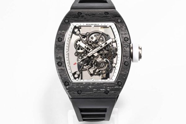 Richard Mille RM055 BBR Factory Hot Replica Watches Black Strap - Hot Replica Watches