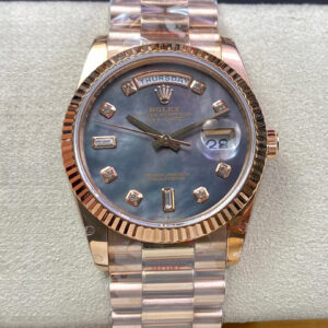 Rolex Day Date 118235 GM Factory Hot Replica Watches Rose Gold Case - Hot Replica Watches