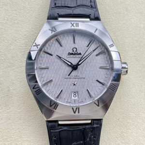 Omega Constellation 131.12.41.21.06.001 VS Factory Hot Replica Watches Black Strap - Hot Replica Watches