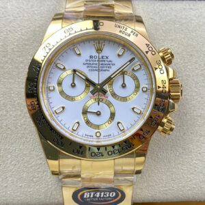 Rolex Daytona M116508-0001 BT Factory Hot Replica Watches Gold Case - Hot Replica Watches