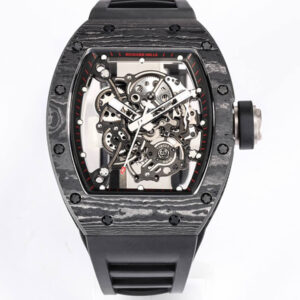 Richard Mille RM055 BBR Factory Hot Replica Watches Black Strap - Hot Replica Watches