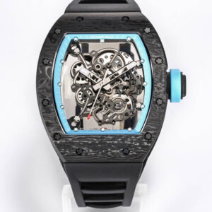 Richard Mille RM055 BBR Factory Hot Replica Watches Black Strap - Hot Replica Watches