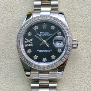 Rolex Datejust BP Factory Hot Replica Watches Black Dial - Hot Replica Watches
