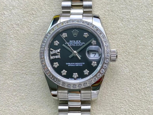 Rolex Datejust BP Factory Hot Replica Watches Black Dial - Hot Replica Watches