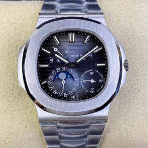 Patek Philippe Nautilus 5712/1A-001 ZF Factory Hot Replica Watches Black Dial - Hot Replica Watches