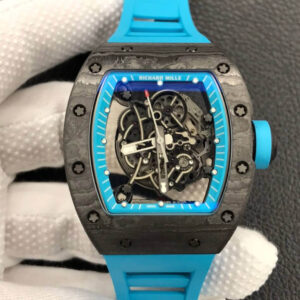 Richard Mille RM055 ZF Factory Hot Replica Watches Blue Strap - Hot Replica Watches
