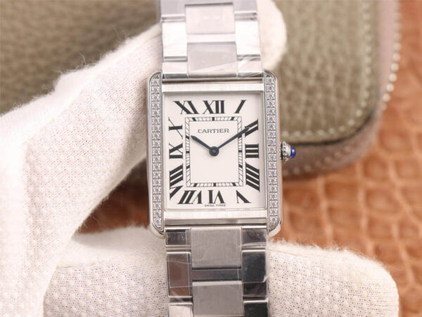 Cartier Tank K11 Factory Hot Replica Watches White Dial - Hot Replica Watches