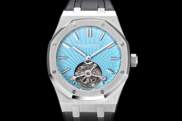Audemars Piguet Royal Oak 26530PT.OO.1220PT.01 R8 Factory Hot Replica Watches Light Blue Dial - Hot Replica Watches