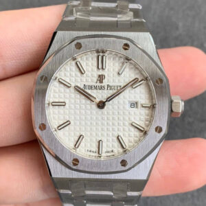 Audemars Piguet Royal Oak 67651ST JF Factory Hot Replica Watches White Dial - Hot Replica Watches