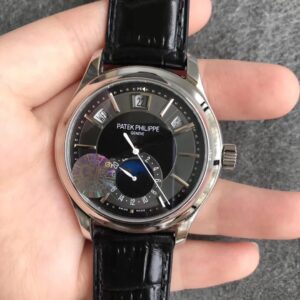 Patek Philippe Complications 5205G-010 GR Factory Hot Replica Watches Black Strap - Hot Replica Watches