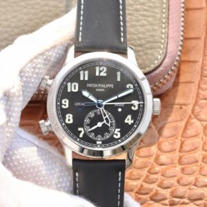 Patek Philippe Calatrava 5524 GR Factory Hot Replica Watches Black Strap - Hot Replica Watches