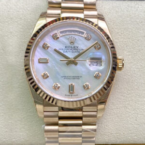 Rolex Day Date M128235-0029 EW Factory Hot Replica Watches Gold Case - Hot Replica Watches