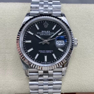 Rolex Datejust M126234-0015 VS Factory Hot Replica Watches Steel Strap - Hot Replica Watches