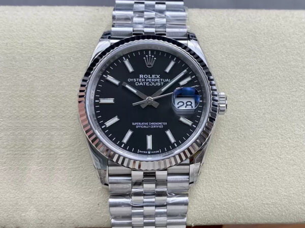 Rolex Datejust M126234-0015 VS Factory Hot Replica Watches Steel Strap - Hot Replica Watches
