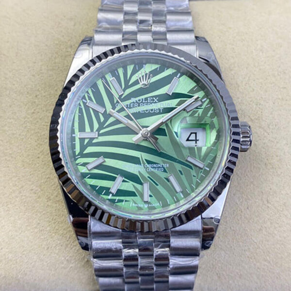 Rolex Datejust M126234-0047 VS Factory Hot Replica Watches Green Dial - Hot Replica Watches